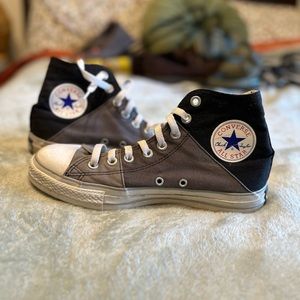 Black & Gray Gradient Converse
